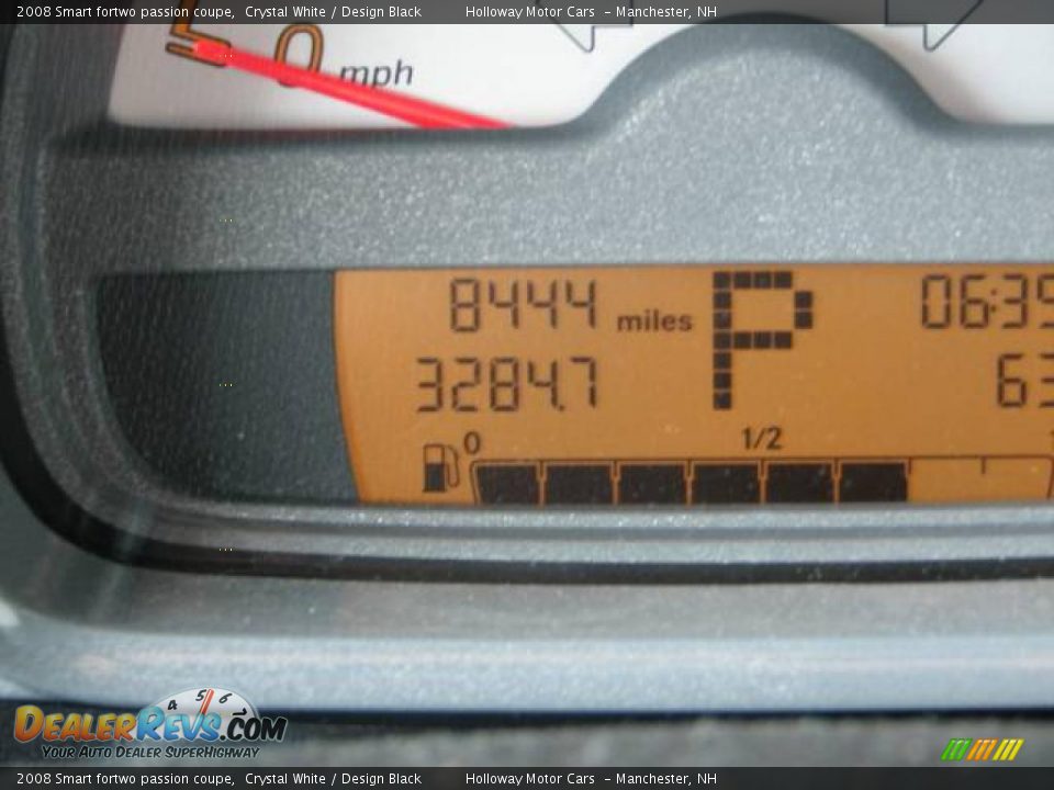 2008 Smart fortwo passion coupe Crystal White / Design Black Photo #10