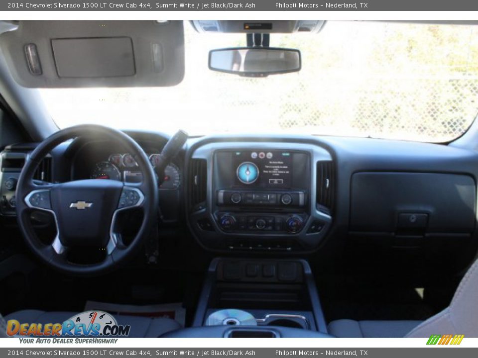 2014 Chevrolet Silverado 1500 LT Crew Cab 4x4 Summit White / Jet Black/Dark Ash Photo #17