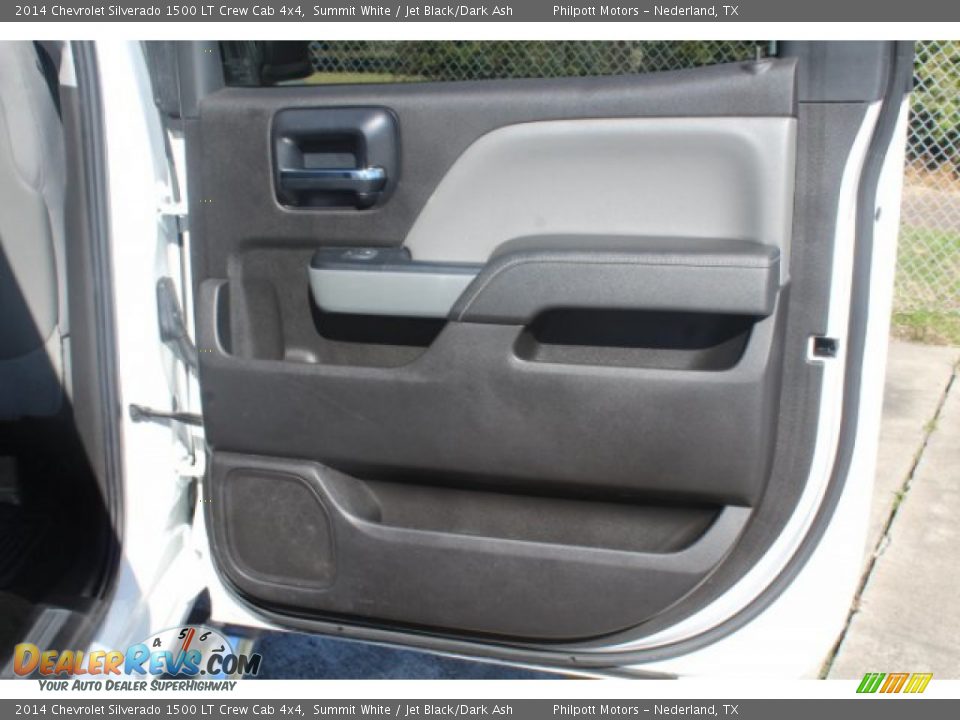 2014 Chevrolet Silverado 1500 LT Crew Cab 4x4 Summit White / Jet Black/Dark Ash Photo #20