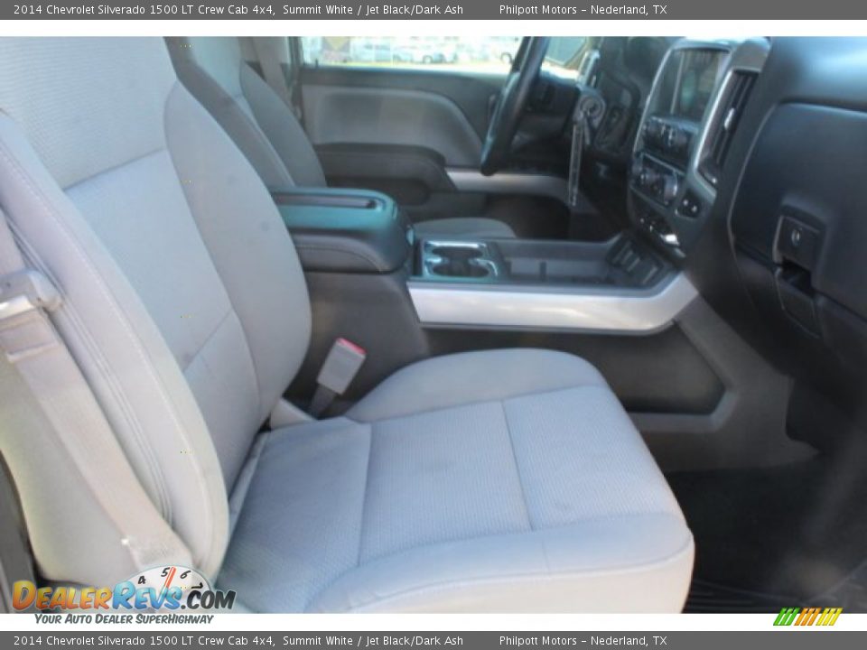 2014 Chevrolet Silverado 1500 LT Crew Cab 4x4 Summit White / Jet Black/Dark Ash Photo #23
