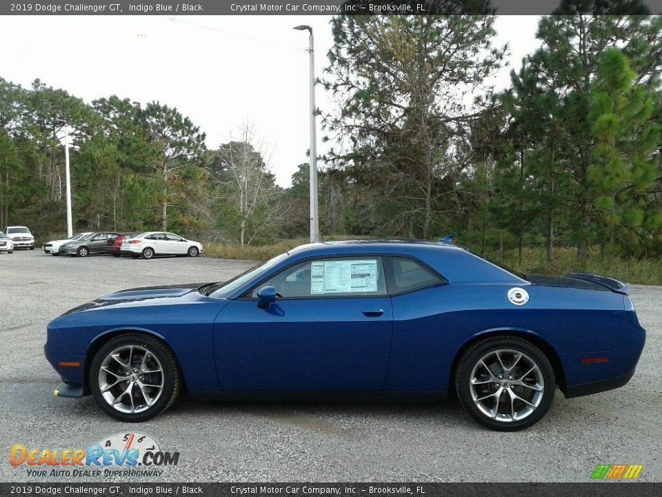 2019 Dodge Challenger GT Indigo Blue / Black Photo #2