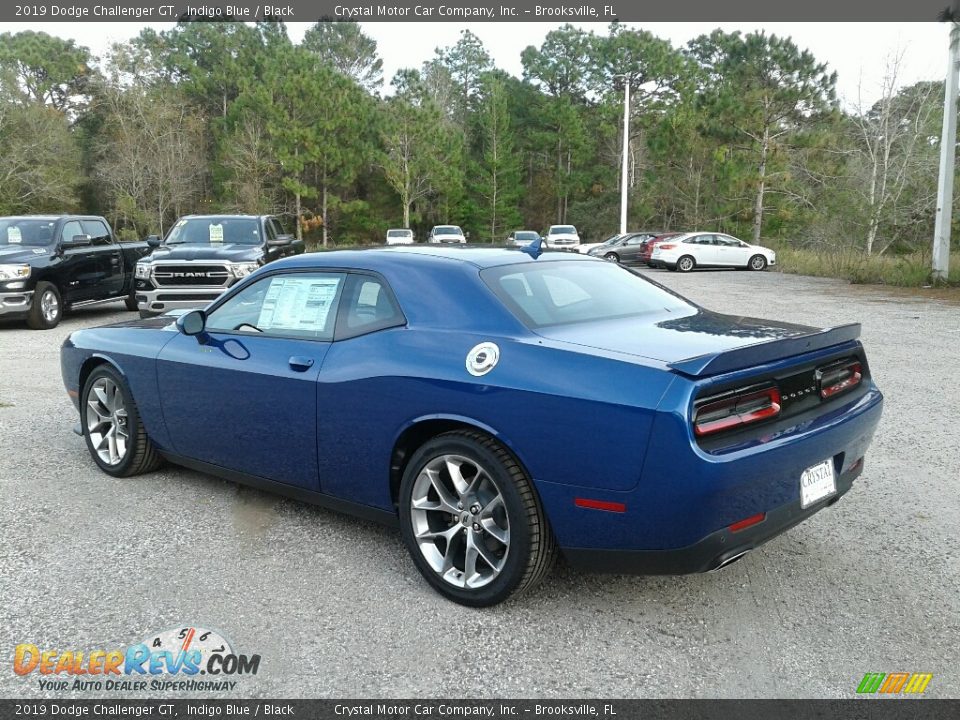 2019 Dodge Challenger GT Indigo Blue / Black Photo #3