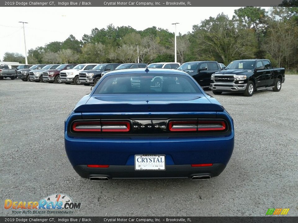 2019 Dodge Challenger GT Indigo Blue / Black Photo #4