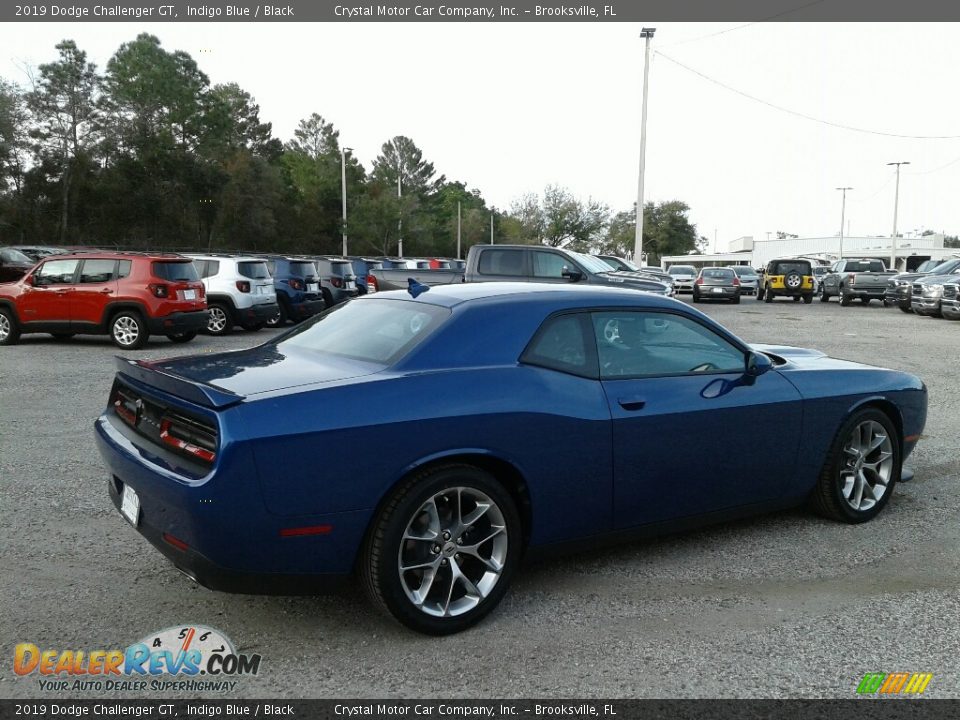 2019 Dodge Challenger GT Indigo Blue / Black Photo #5