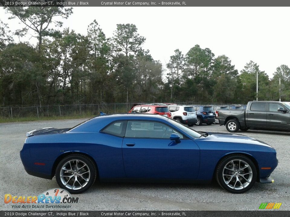 2019 Dodge Challenger GT Indigo Blue / Black Photo #6