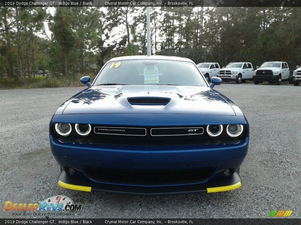 2019 Dodge Challenger GT Indigo Blue / Black Photo #8