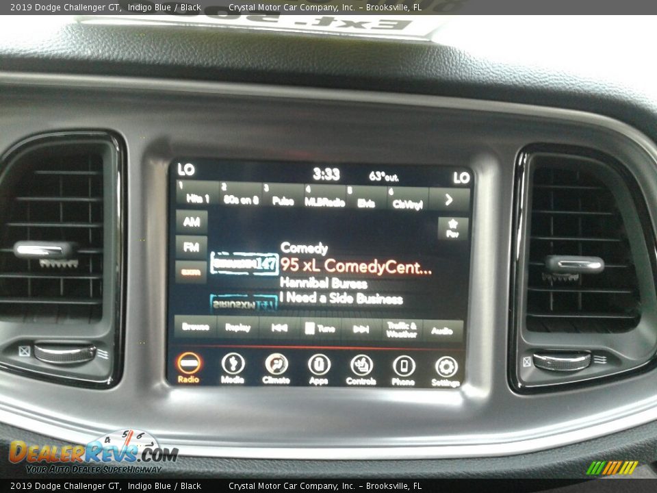 2019 Dodge Challenger GT Indigo Blue / Black Photo #15
