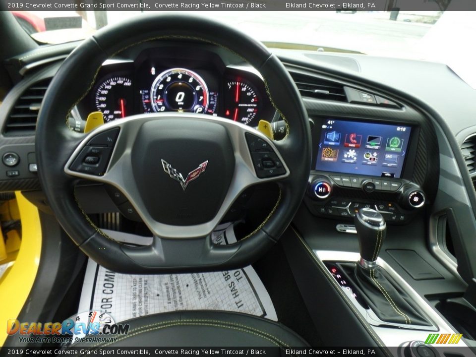 2019 Chevrolet Corvette Grand Sport Convertible Steering Wheel Photo #29