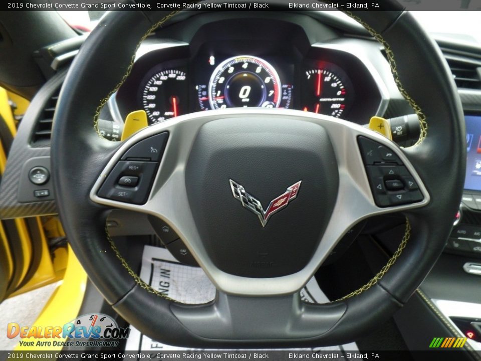 2019 Chevrolet Corvette Grand Sport Convertible Steering Wheel Photo #30