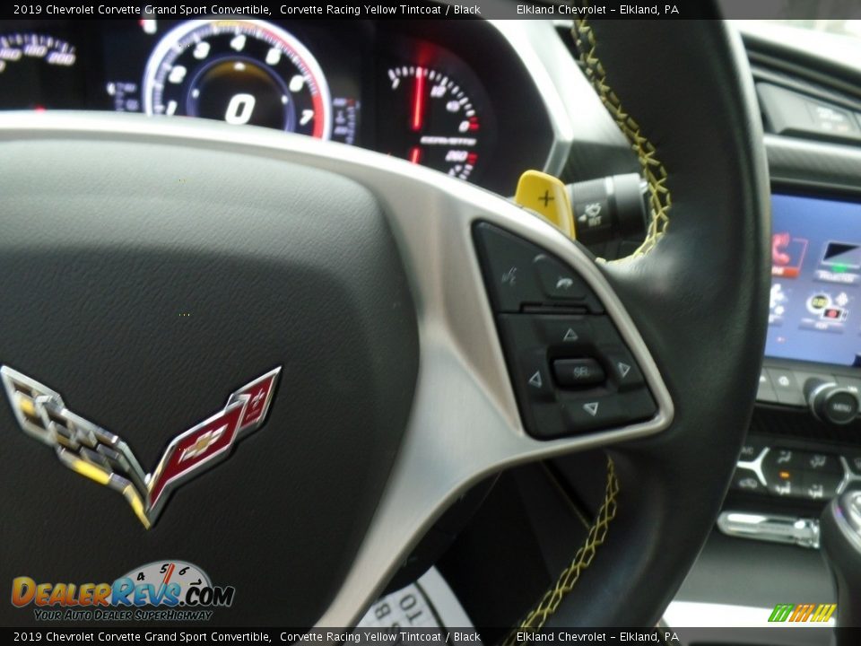 2019 Chevrolet Corvette Grand Sport Convertible Steering Wheel Photo #31