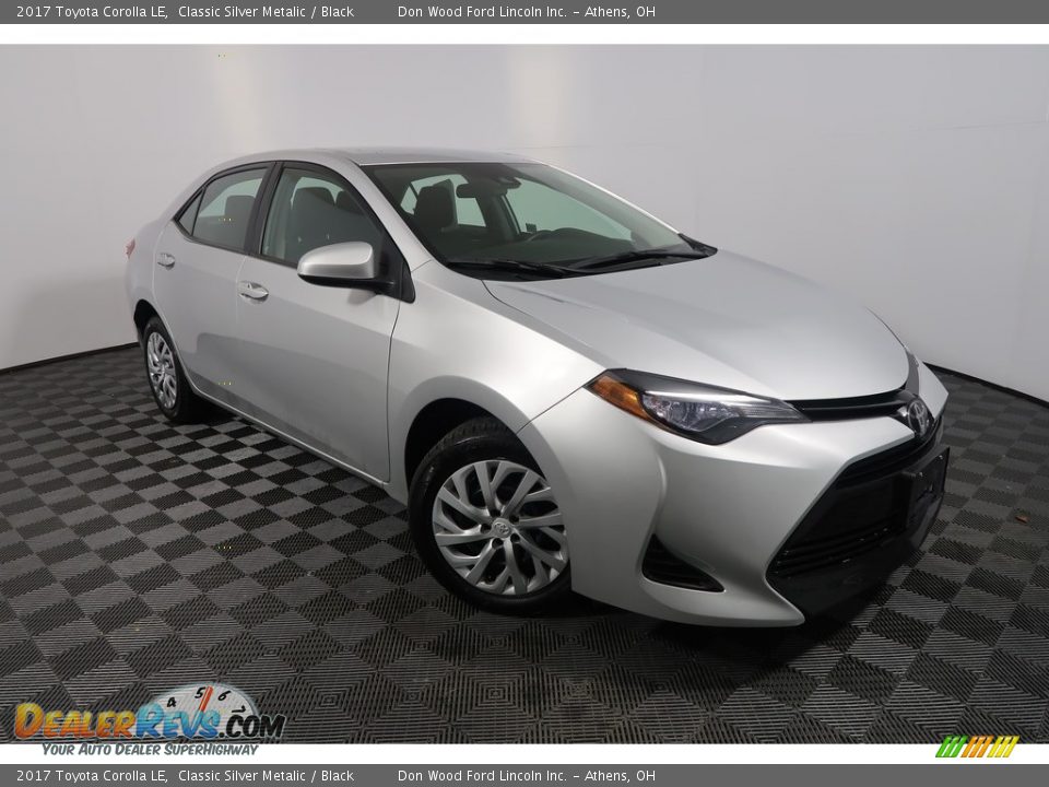 2017 Toyota Corolla LE Classic Silver Metalic / Black Photo #5