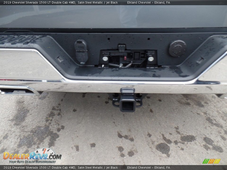 2019 Chevrolet Silverado 1500 LT Double Cab 4WD Satin Steel Metallic / Jet Black Photo #11