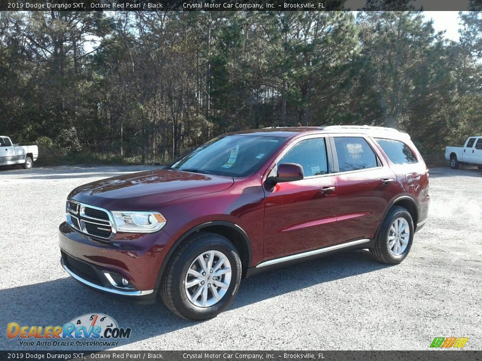 2019 Dodge Durango SXT Octane Red Pearl / Black Photo #1