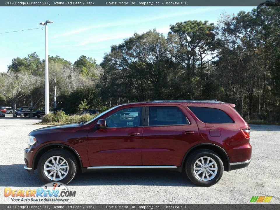 2019 Dodge Durango SXT Octane Red Pearl / Black Photo #2
