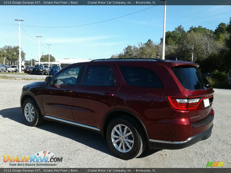 2019 Dodge Durango SXT Octane Red Pearl / Black Photo #3