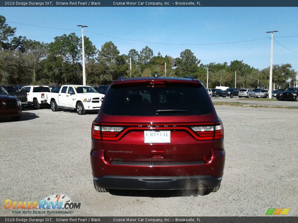 2019 Dodge Durango SXT Octane Red Pearl / Black Photo #4