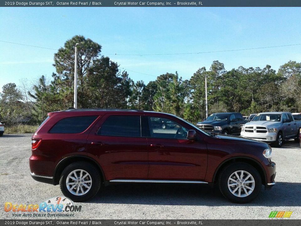 2019 Dodge Durango SXT Octane Red Pearl / Black Photo #6