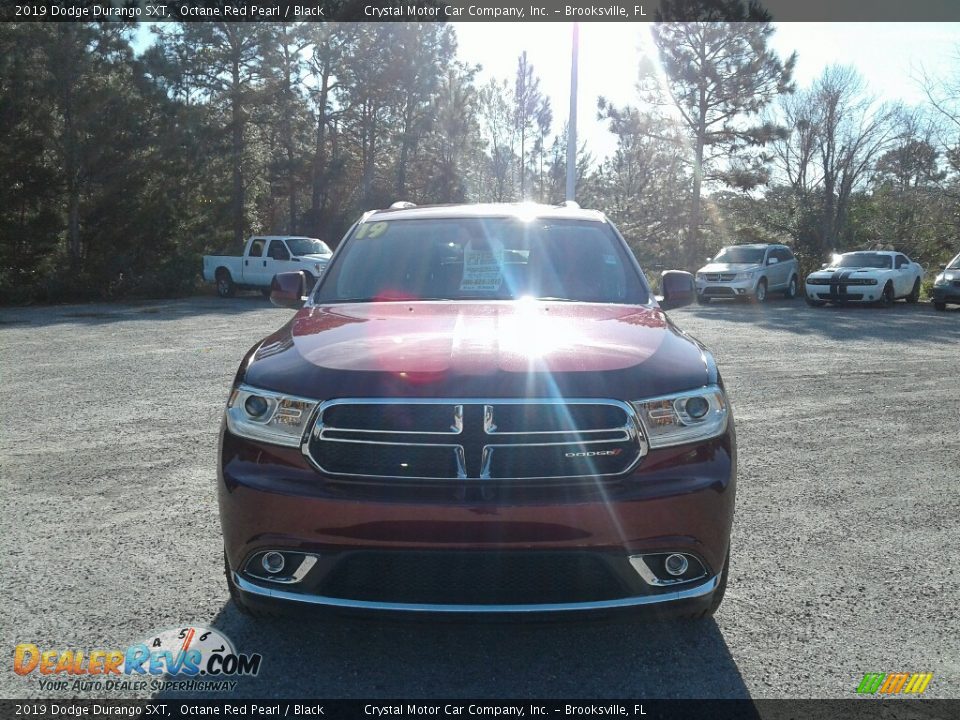 2019 Dodge Durango SXT Octane Red Pearl / Black Photo #8