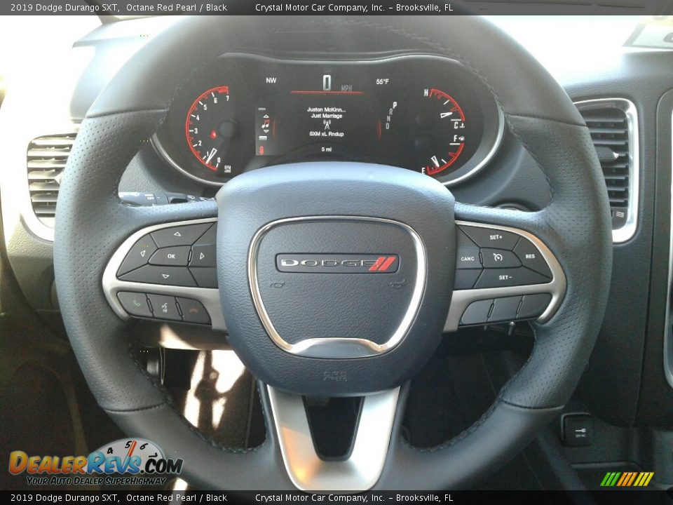 2019 Dodge Durango SXT Octane Red Pearl / Black Photo #14