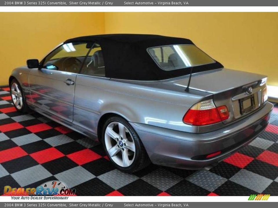 2004 BMW 3 Series 325i Convertible Silver Grey Metallic / Grey Photo #5