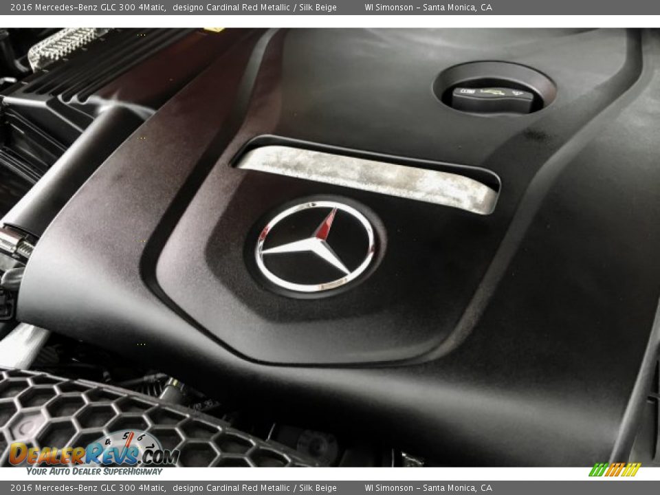 2016 Mercedes-Benz GLC 300 4Matic designo Cardinal Red Metallic / Silk Beige Photo #31