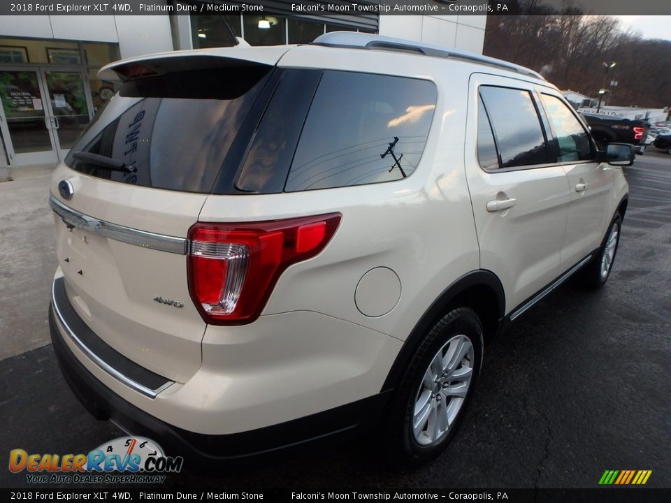 2018 Ford Explorer XLT 4WD Platinum Dune / Medium Stone Photo #2