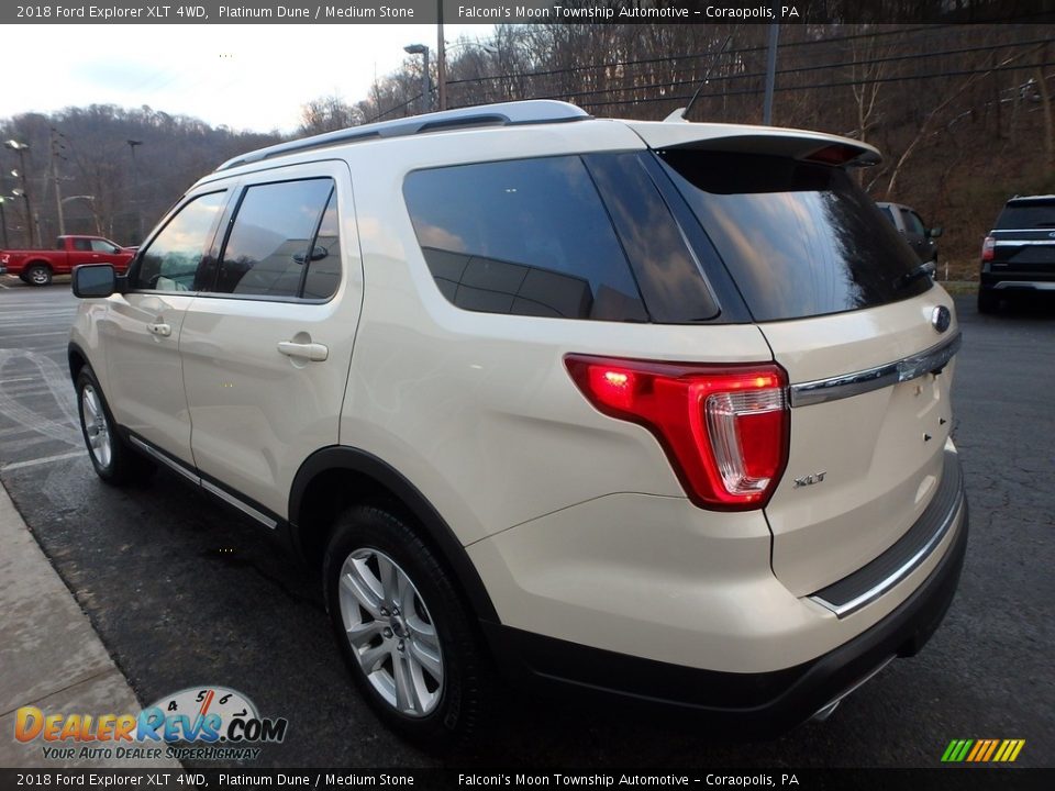 2018 Ford Explorer XLT 4WD Platinum Dune / Medium Stone Photo #5