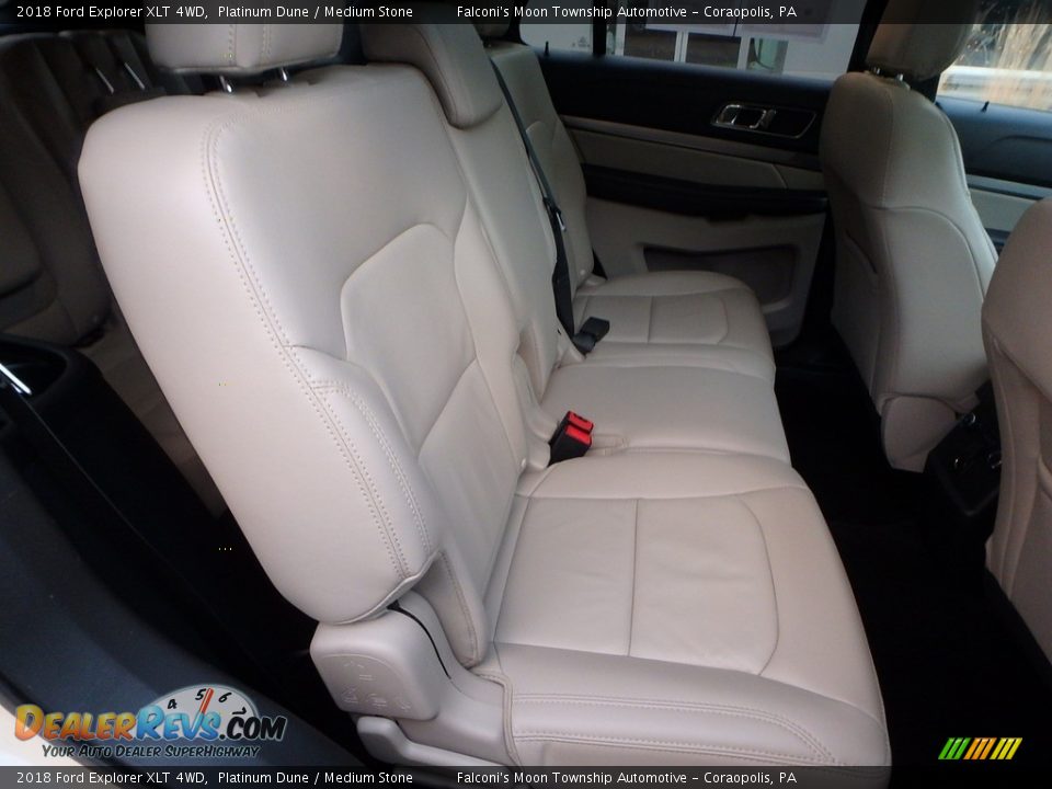 2018 Ford Explorer XLT 4WD Platinum Dune / Medium Stone Photo #14