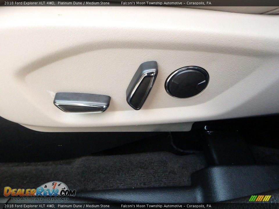 2018 Ford Explorer XLT 4WD Platinum Dune / Medium Stone Photo #20