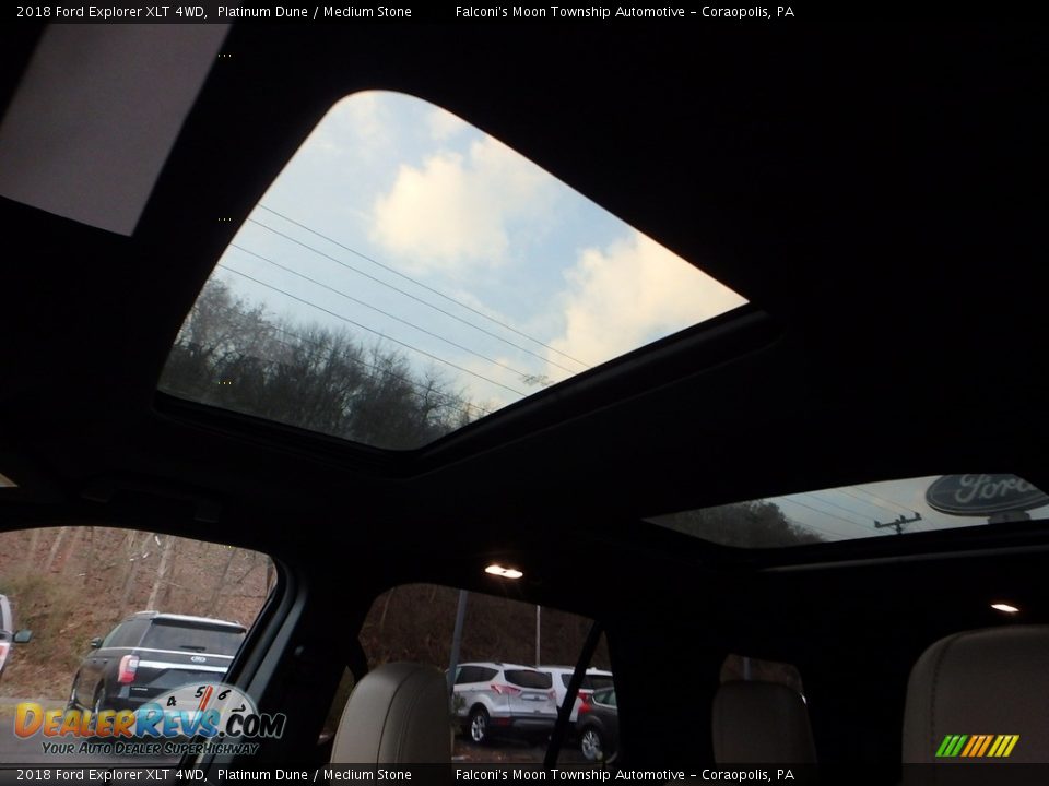 2018 Ford Explorer XLT 4WD Platinum Dune / Medium Stone Photo #21