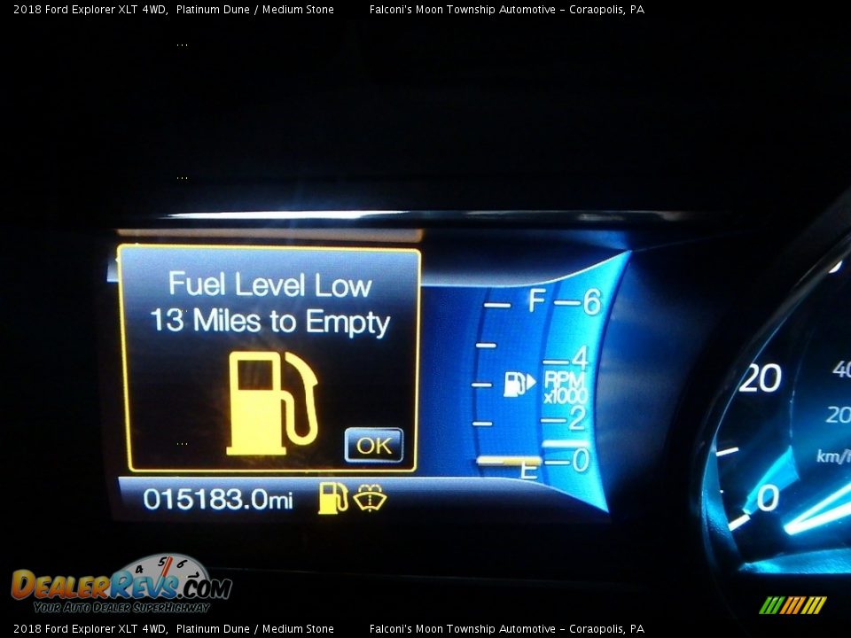 2018 Ford Explorer XLT 4WD Platinum Dune / Medium Stone Photo #24