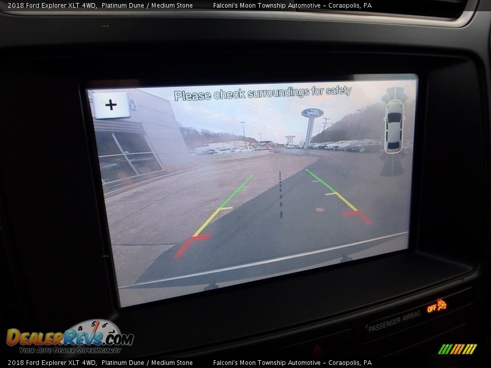 2018 Ford Explorer XLT 4WD Platinum Dune / Medium Stone Photo #25