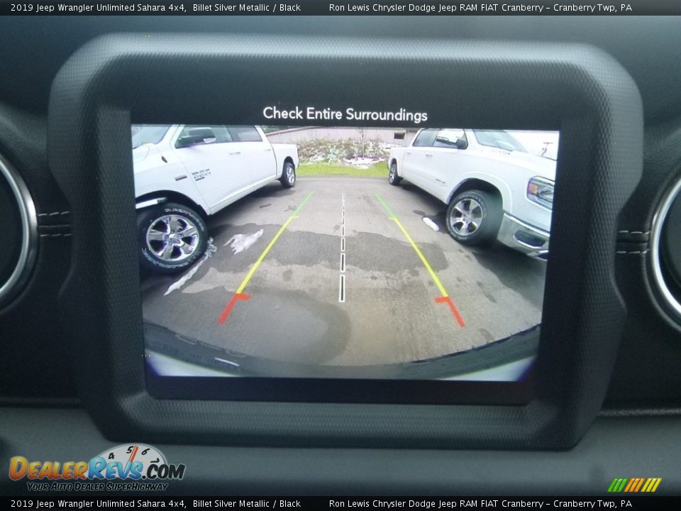 2019 Jeep Wrangler Unlimited Sahara 4x4 Billet Silver Metallic / Black Photo #19