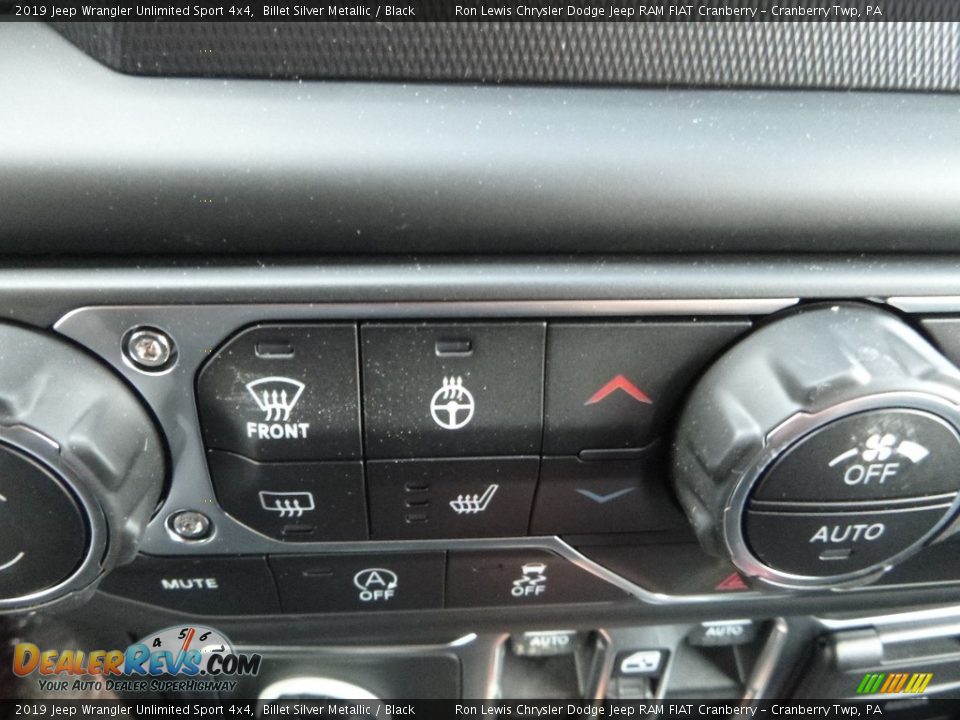 2019 Jeep Wrangler Unlimited Sport 4x4 Billet Silver Metallic / Black Photo #19