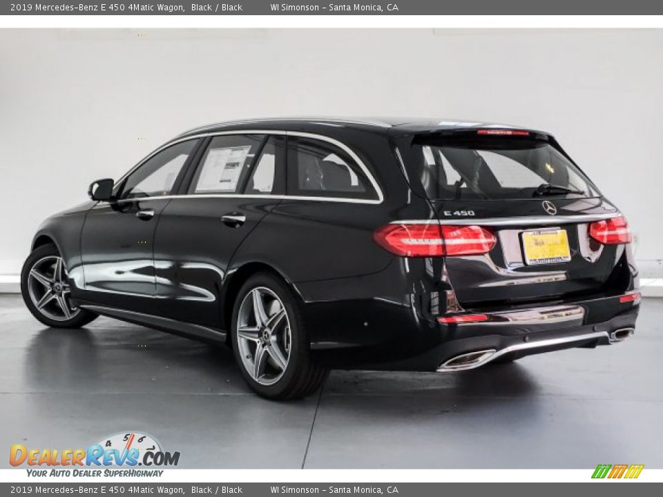 2019 Mercedes-Benz E 450 4Matic Wagon Black / Black Photo #2