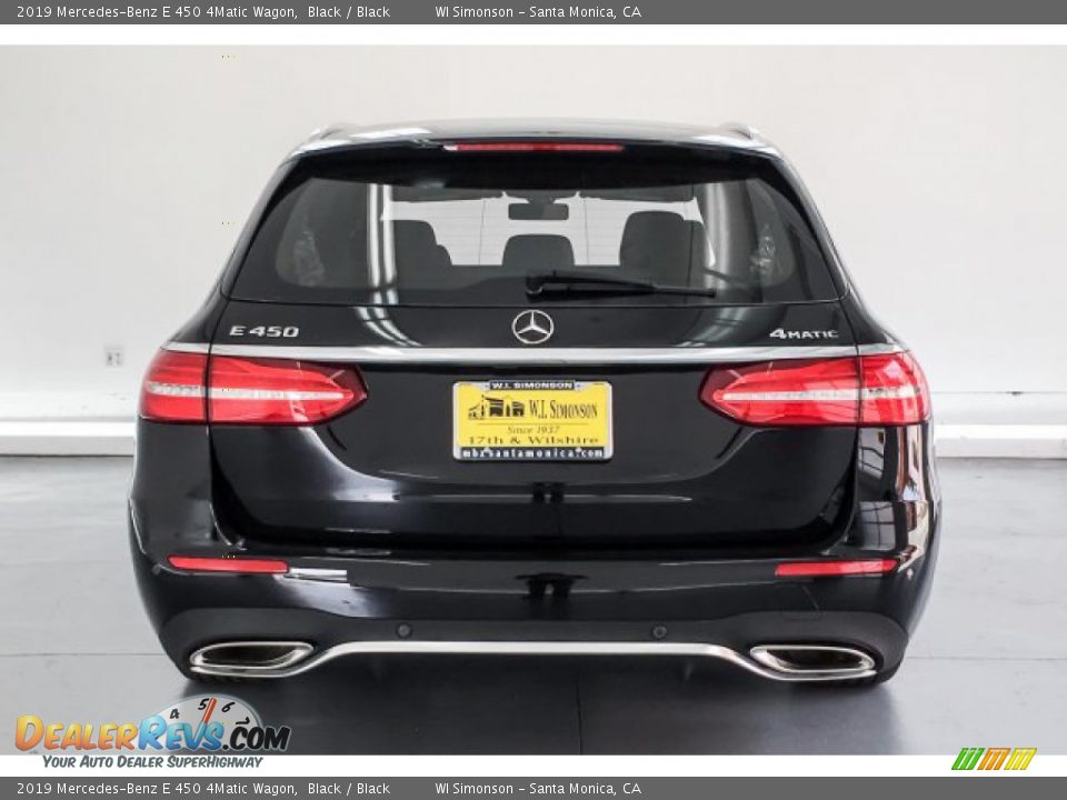 2019 Mercedes-Benz E 450 4Matic Wagon Black / Black Photo #3