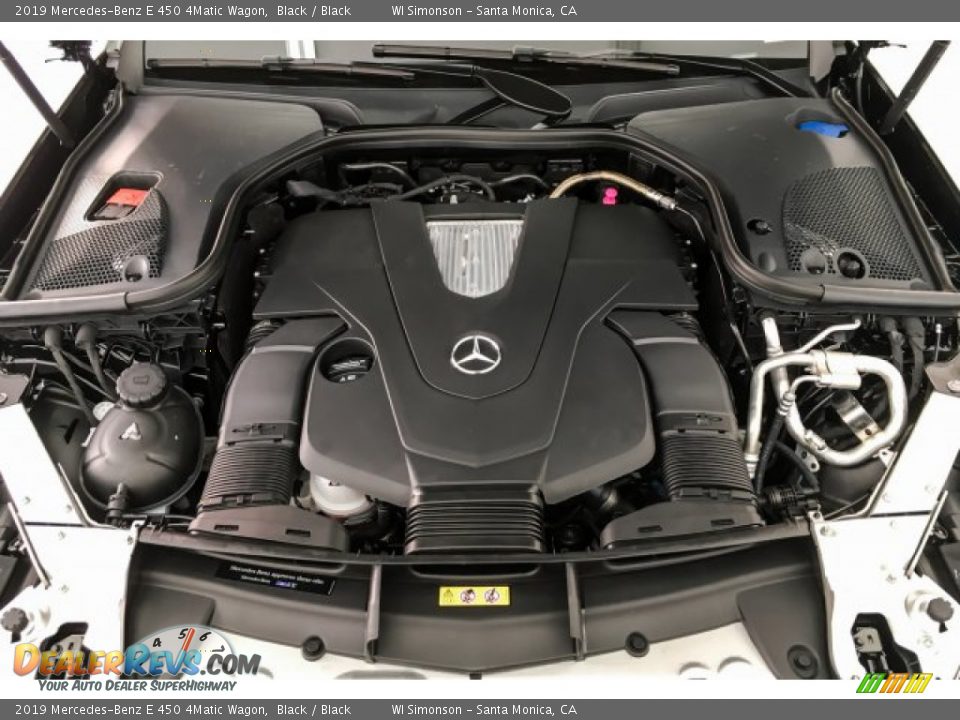 2019 Mercedes-Benz E 450 4Matic Wagon Black / Black Photo #8