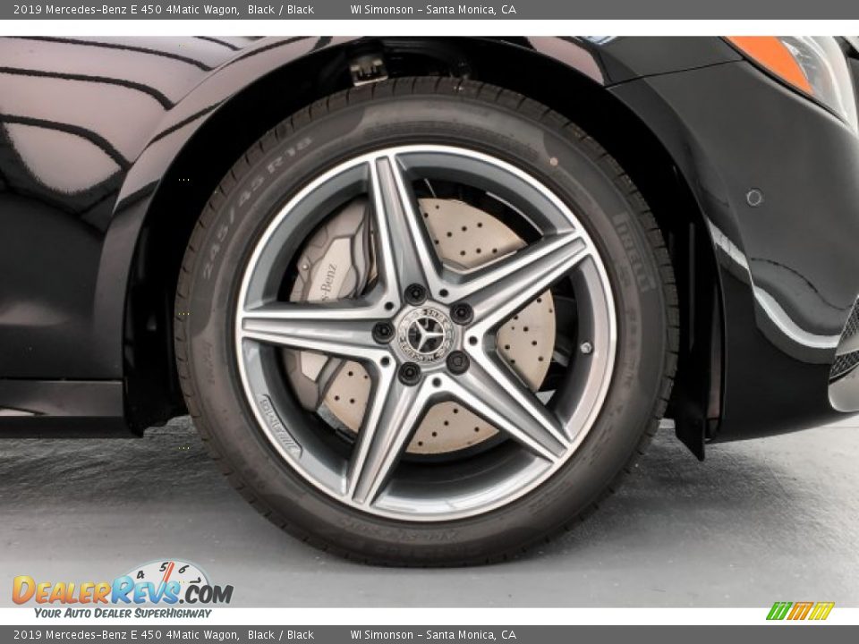 2019 Mercedes-Benz E 450 4Matic Wagon Black / Black Photo #9