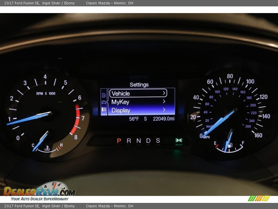 2017 Ford Fusion SE Ingot Silver / Ebony Photo #9