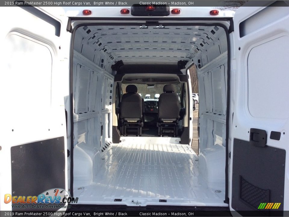 2019 Ram ProMaster 2500 High Roof Cargo Van Bright White / Black Photo #6