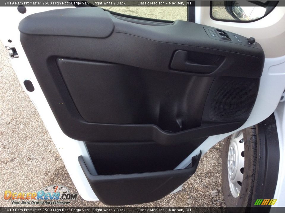 2019 Ram ProMaster 2500 High Roof Cargo Van Bright White / Black Photo #9