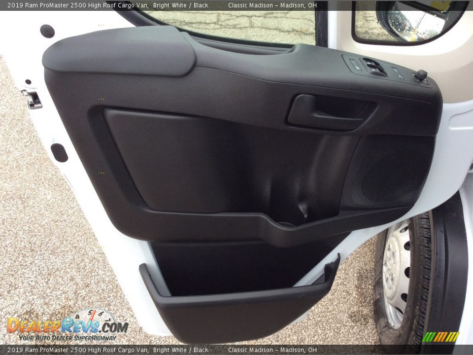 Door Panel of 2019 Ram ProMaster 2500 High Roof Cargo Van Photo #9