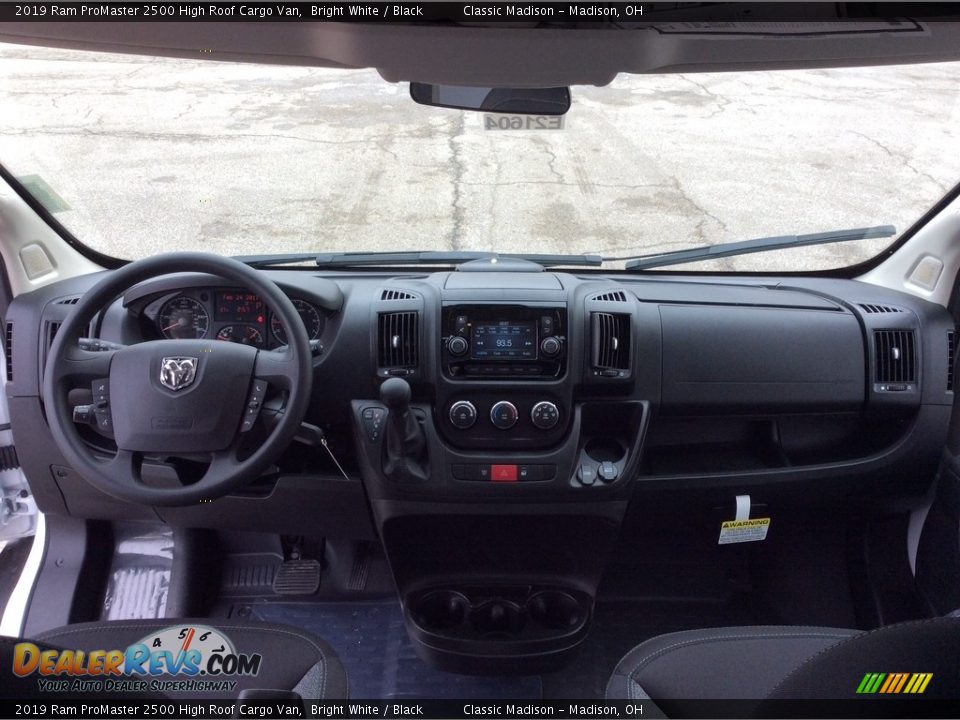 Dashboard of 2019 Ram ProMaster 2500 High Roof Cargo Van Photo #12
