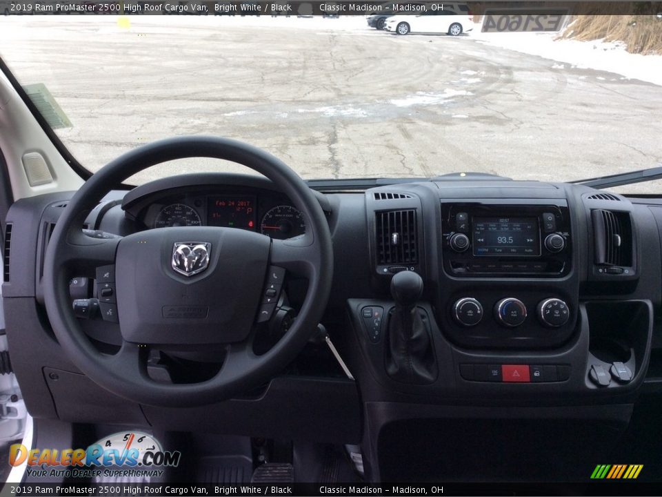Controls of 2019 Ram ProMaster 2500 High Roof Cargo Van Photo #13
