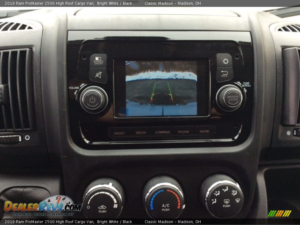 2019 Ram ProMaster 2500 High Roof Cargo Van Bright White / Black Photo #15