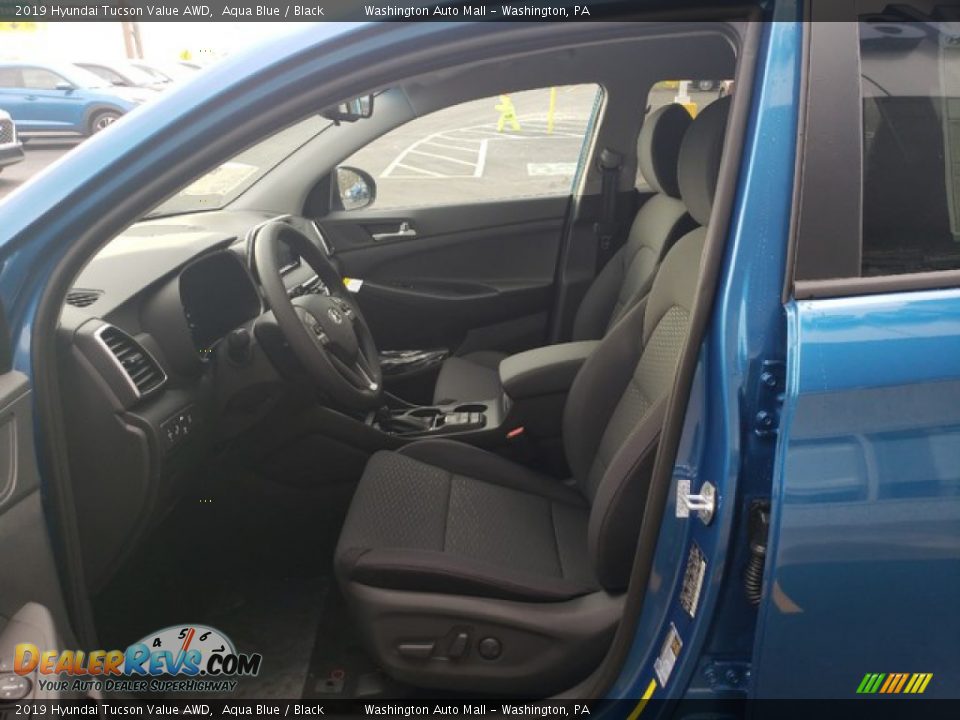 2019 Hyundai Tucson Value AWD Aqua Blue / Black Photo #14