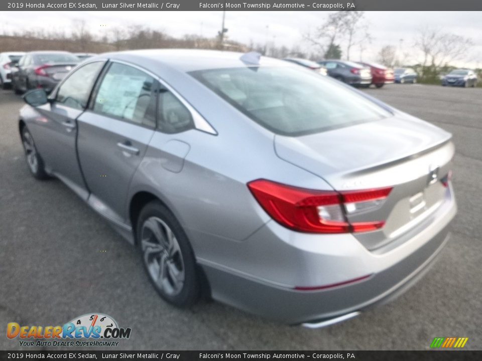 2019 Honda Accord EX Sedan Lunar Silver Metallic / Gray Photo #2