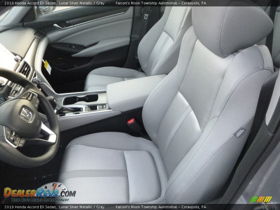 Front Seat of 2019 Honda Accord EX Sedan Photo #8