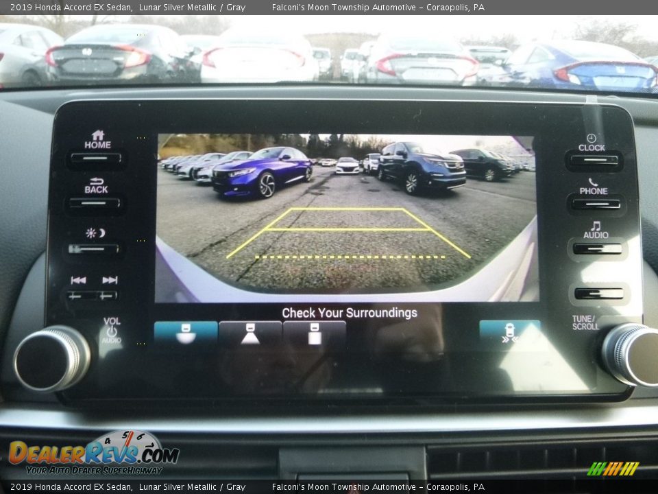 2019 Honda Accord EX Sedan Lunar Silver Metallic / Gray Photo #15
