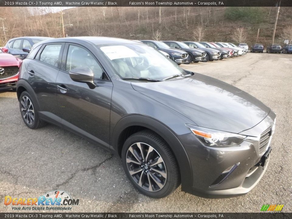 2019 Mazda CX-3 Touring AWD Machine Gray Metallic / Black Photo #3